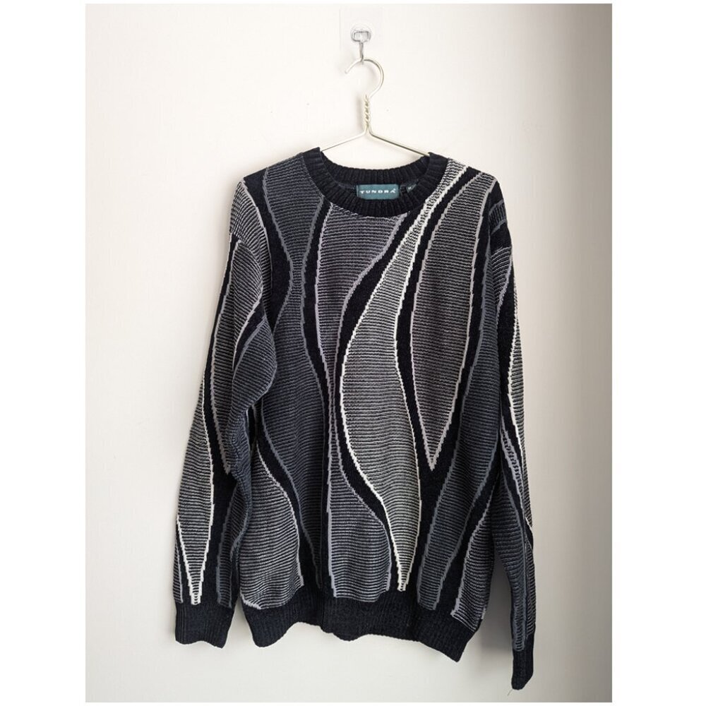 Tundra 3D knit Vintage Grandpa Sweater